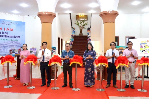 Triển lãm “Sách và áo dài” lan tỏa văn hóa đọc, tôn vinh bản sắc Việt