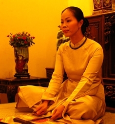 Nghệ sĩ Bạch Dương hơn 10 năm đồng hành với ca trù
