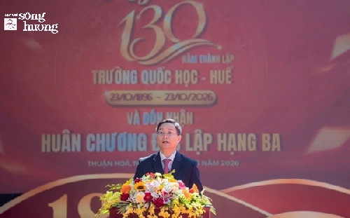 Tự hào 130 năm truyền thống Quốc Học Huế