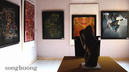 Khai mạc triển lãm Mỹ thuật Mùa Xuân và phòng tranh Con Cọp Năm Dần 