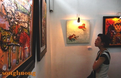 Khai mạc triển lãm mỹ thuật “ Năm Canh Cọp”