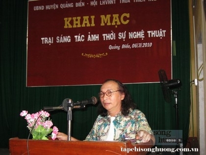 Khai mạc Trại sáng tác Nhiếp ảnh tại huyện Quảng Điền 