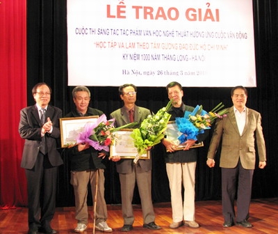 Nguyễn Quang Lập đoạt giải thưởng 60 triệu đồng